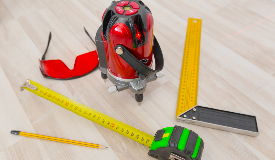 Tools to measure a room